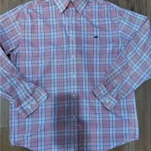 Southern marsh long sleeve wrinkle free button shirt - men’s medium